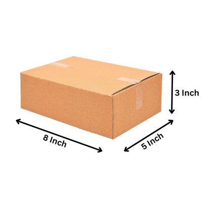 8x5x3 inch corrugated box