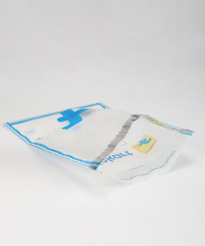 10x14 Flipkart Transparent Bag NON POD - RETAILVIBES